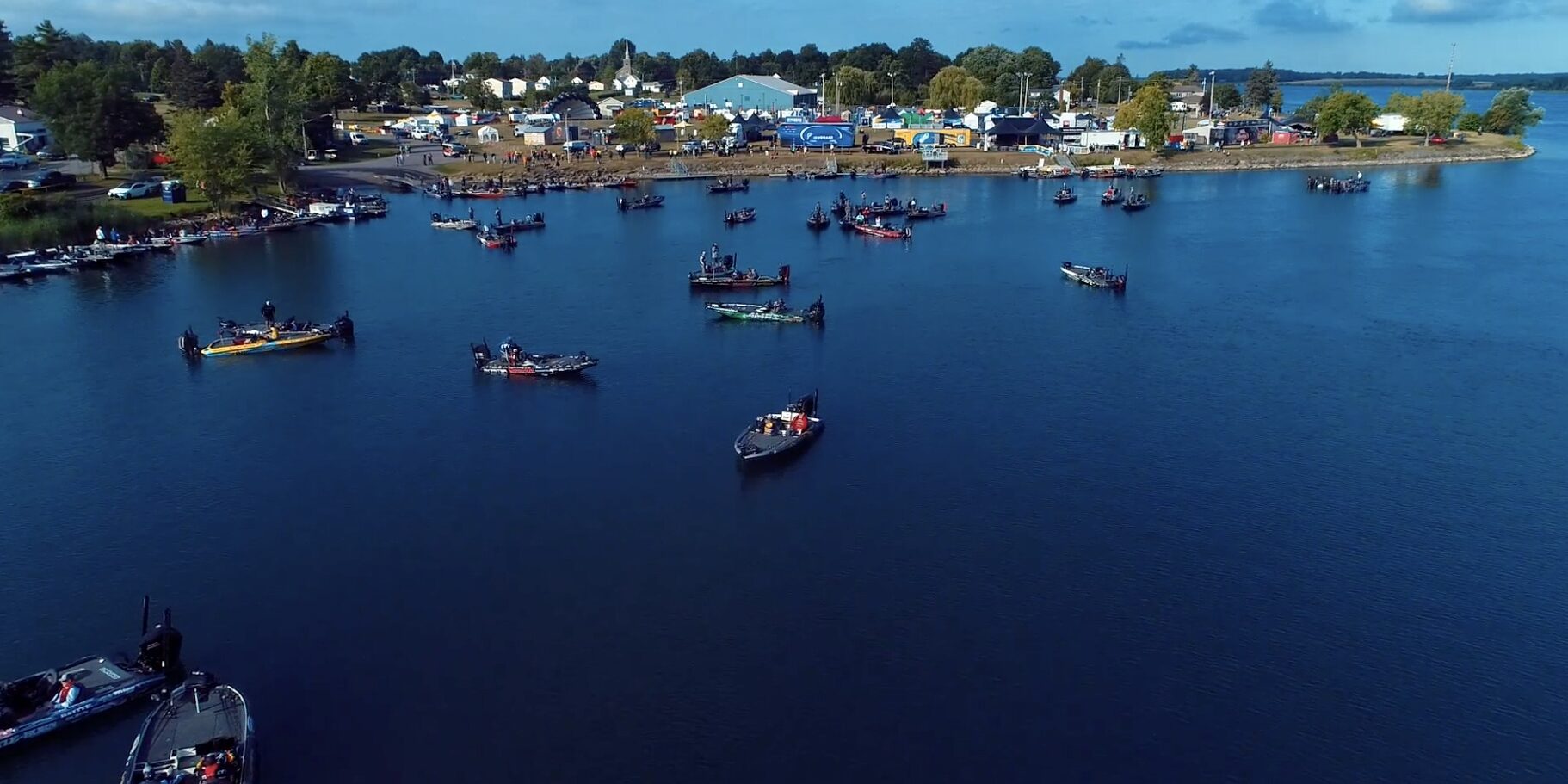 Waddington Beach during a Bassmaster Elite Series tournament