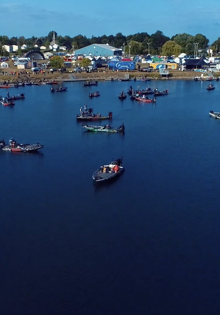 Waddington Beach during a Bassmaster Elite Series tournament